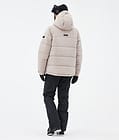 Dope Puffer W Full Zip Skijakke Dame Sand, Bilde 4 av 9