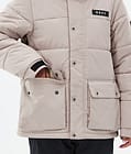 Dope Puffer W Full Zip Snowboardjakke Dame Sand, Bilde 8 av 9