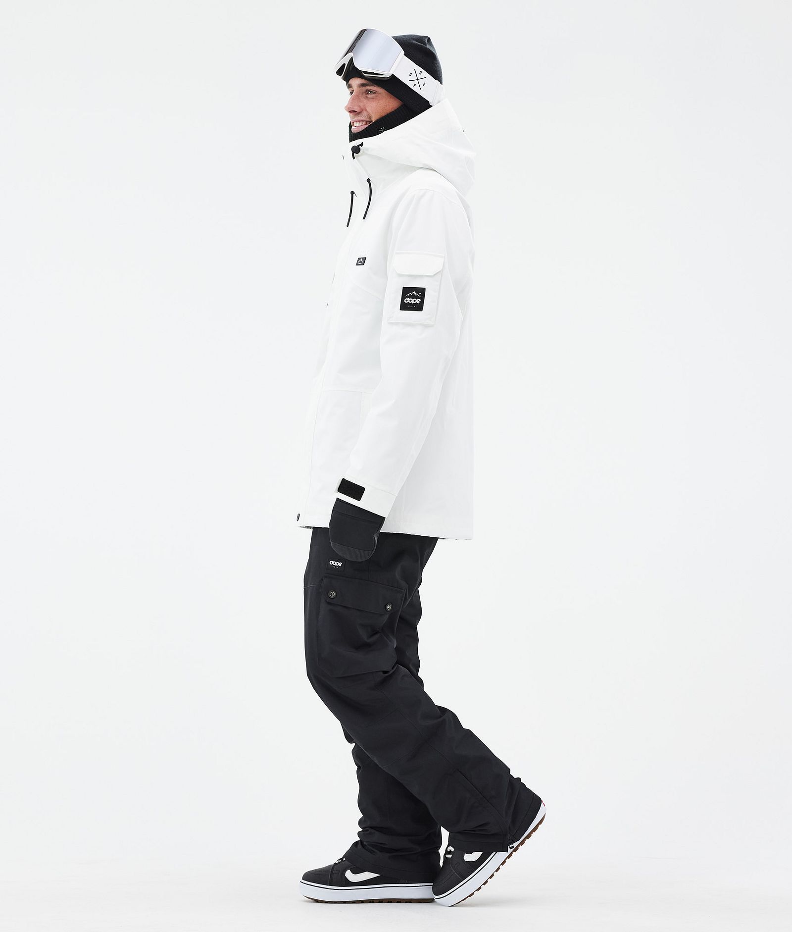 Dope Adept Snowboardjakke Herre Whitish, Bilde 3 av 9