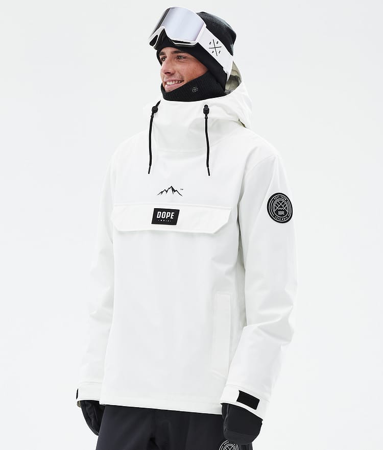 Dope Blizzard Snowboardjakke Herre Whitish, Bilde 1 av 8