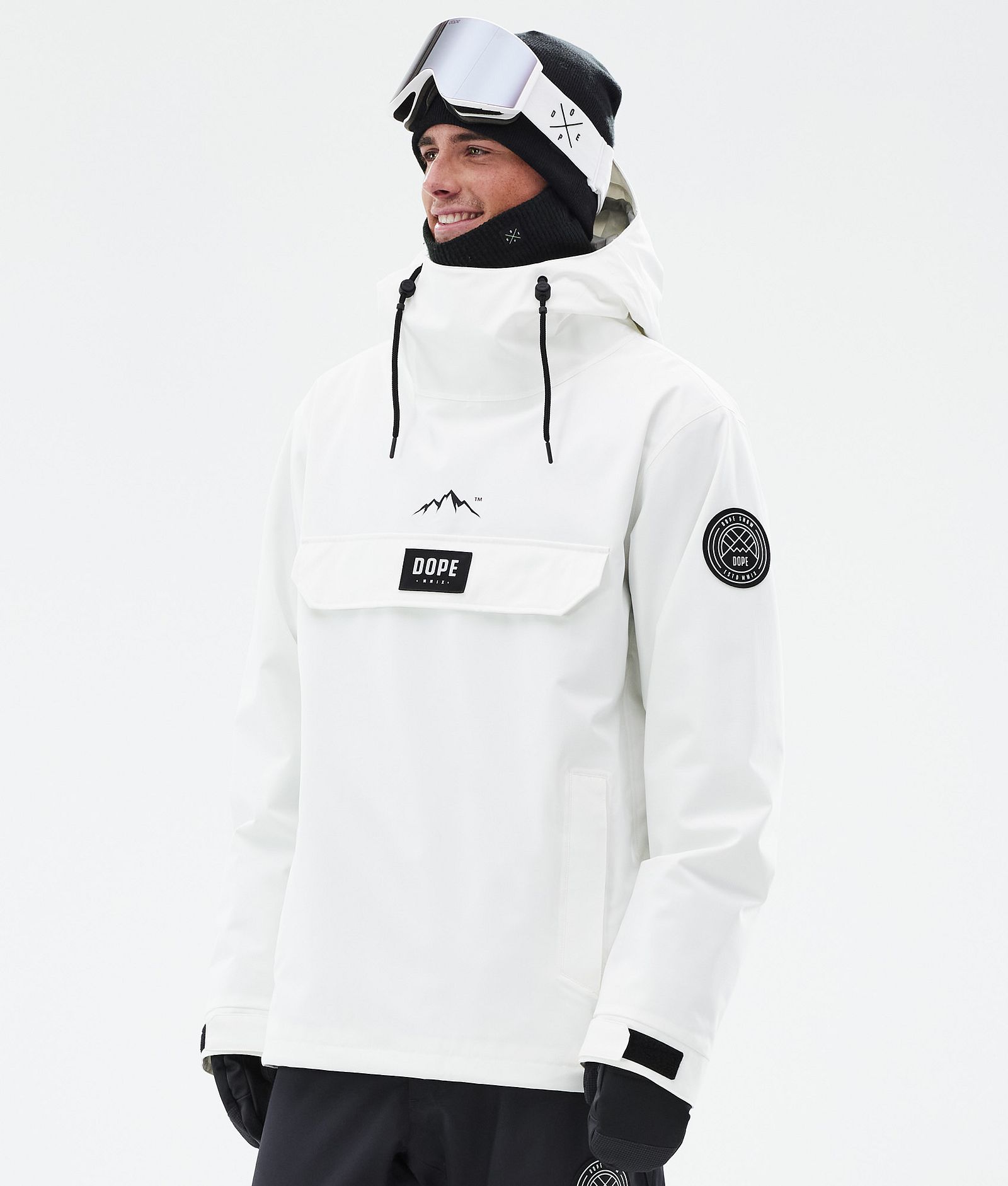 Dope Blizzard Snowboardjakke Herre Whitish, Bilde 1 av 8