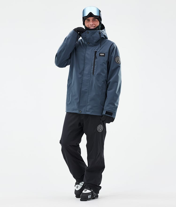 Dope Blizzard Full Zip Skijakke Herre Metal Blue, Bilde 2 av 9