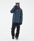 Dope Blizzard Full Zip Snowboardjakke Herre Metal Blue, Bilde 2 av 9