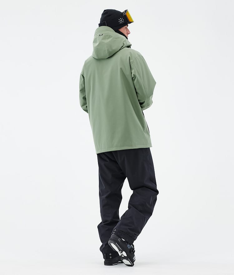 Dope Blizzard Full Zip Skijakke Herre Moss Green, Bilde 4 av 9