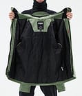 Dope Blizzard Full Zip Skijakke Herre Moss Green, Bilde 9 av 9