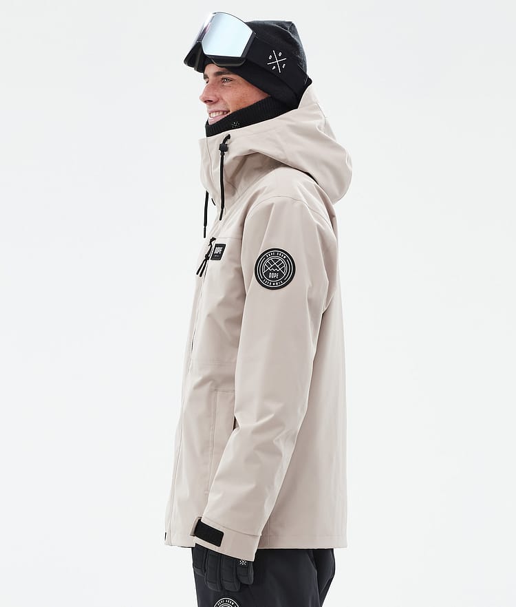 Dope Blizzard Full Zip Snowboardjakke Herre Sand, Bilde 5 av 9