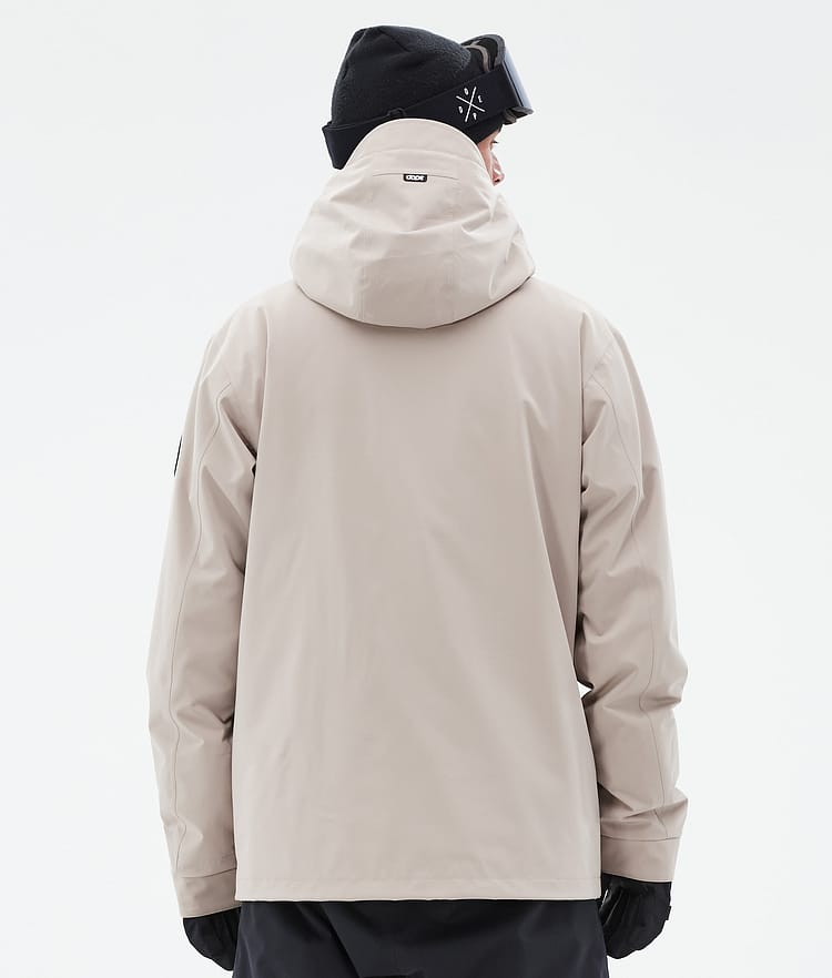 Dope Blizzard Full Zip Skijakke Herre Sand, Bilde 6 av 9