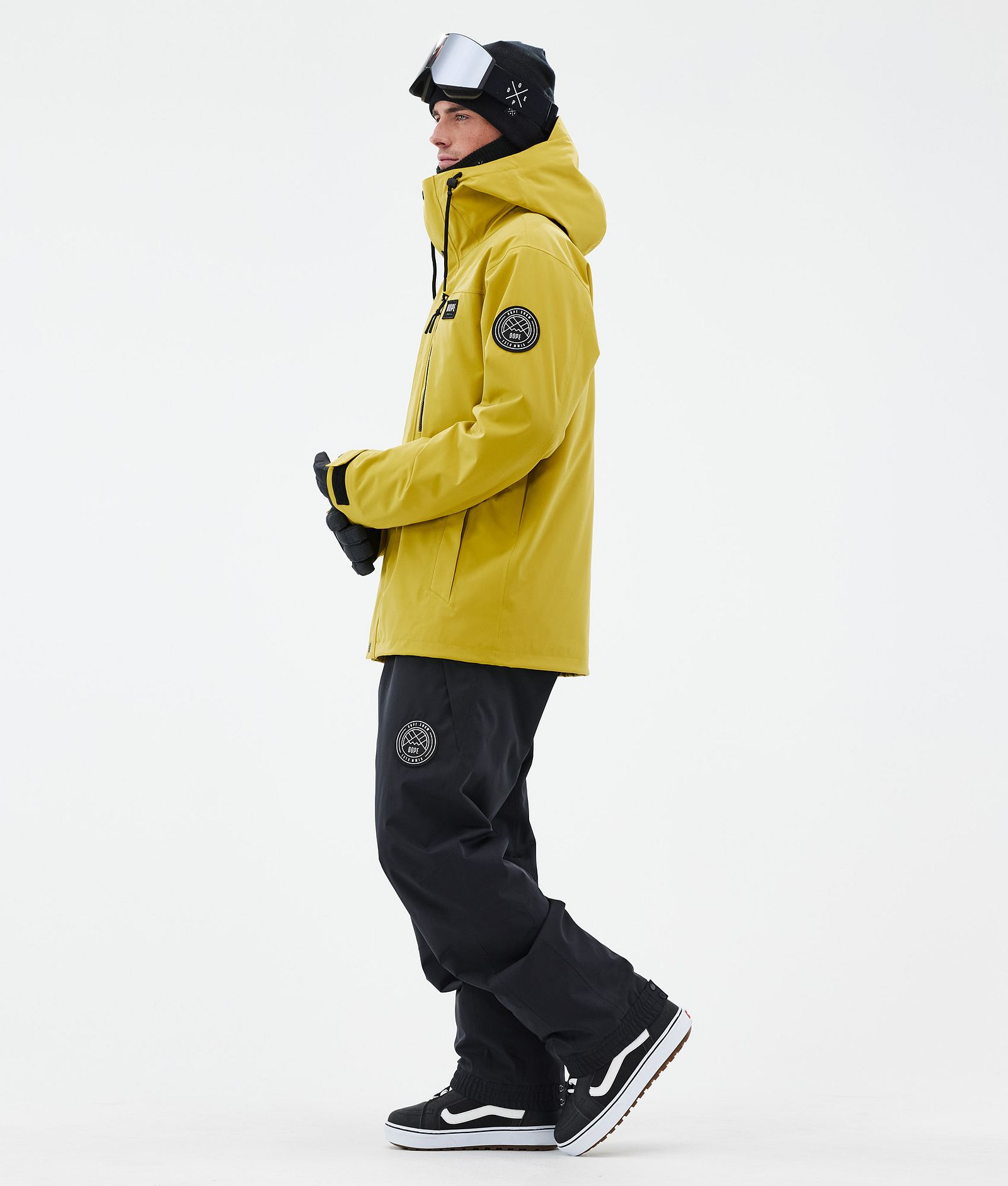 Dope Blizzard Full Zip Snowboardjakke Herre Yellow, Bilde 3 av 9