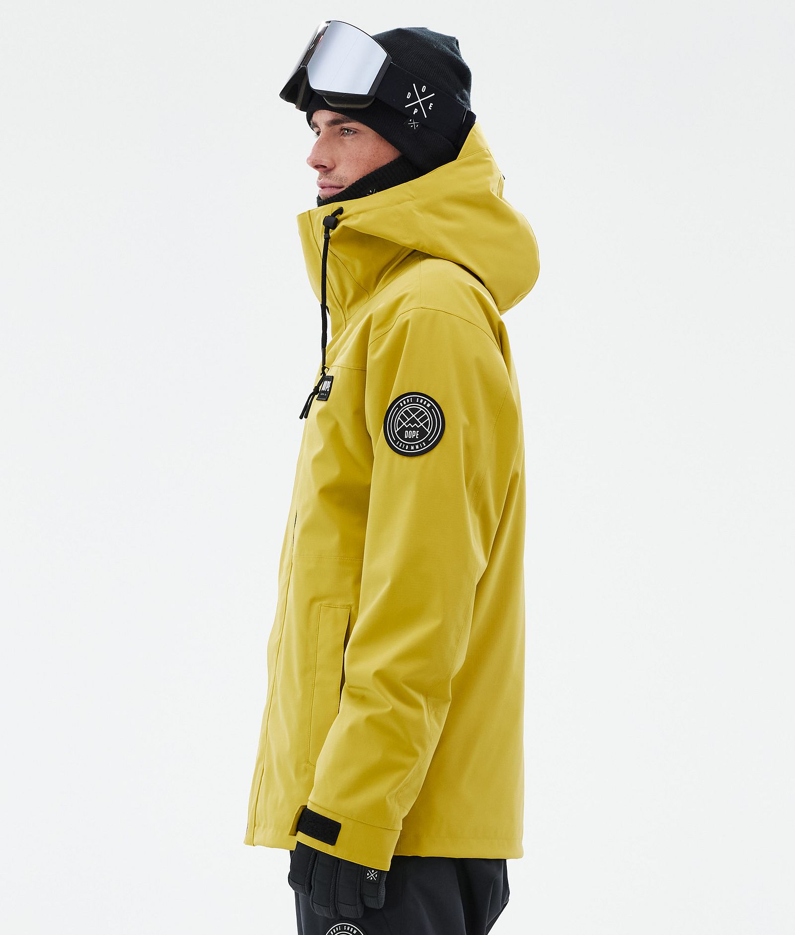 Dope Blizzard Full Zip Snowboardjakke Herre Yellow, Bilde 5 av 9