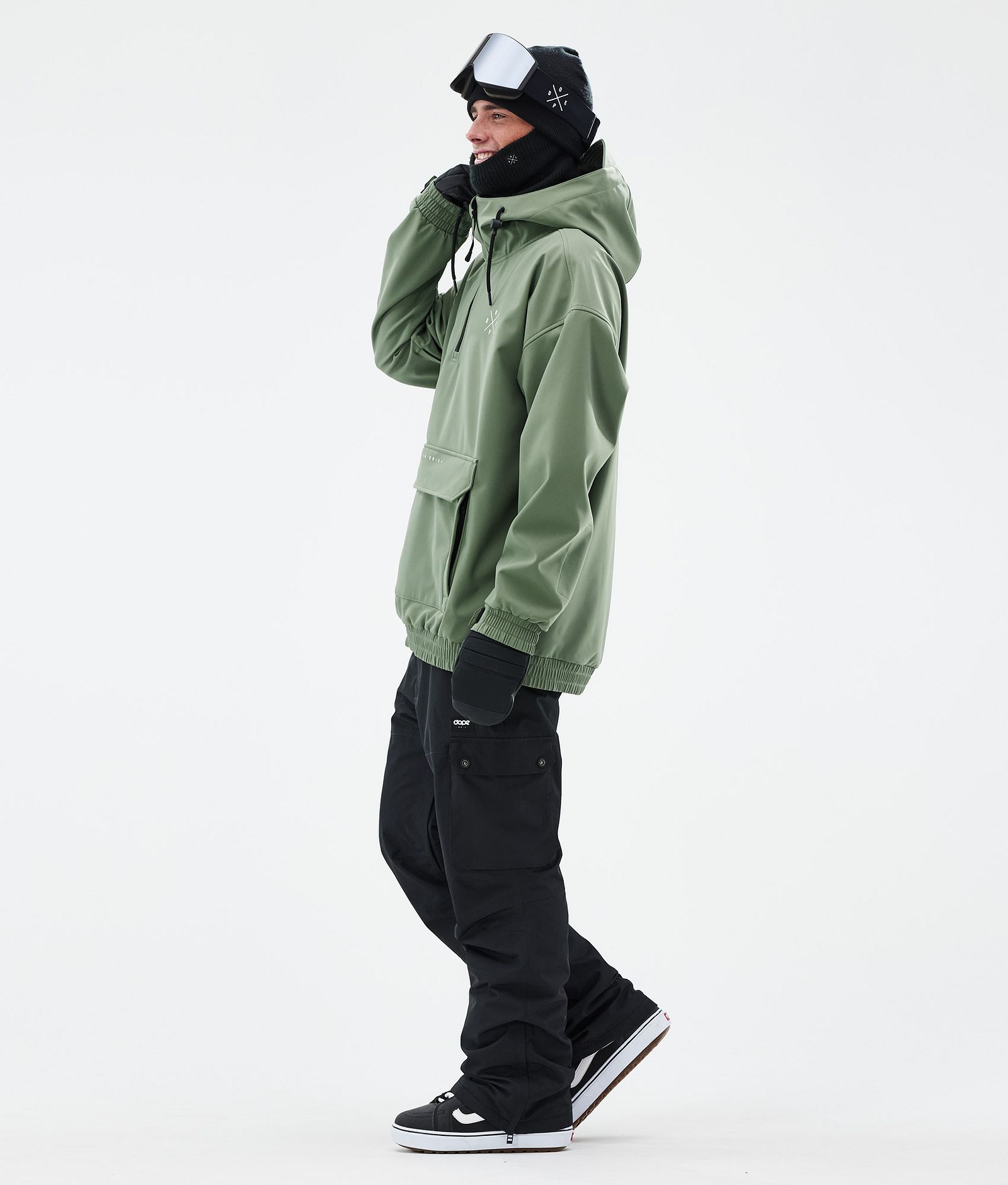 Dope Cyclone Snowboardjakke Herre Moss Green, Bilde 3 av 8