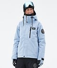 Dope Blizzard W Full Zip Snowboardjakke Dame Light Blue, Bilde 1 av 9