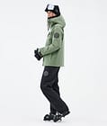 Dope Blizzard W Full Zip Skijakke Dame Moss Green, Bilde 3 av 9