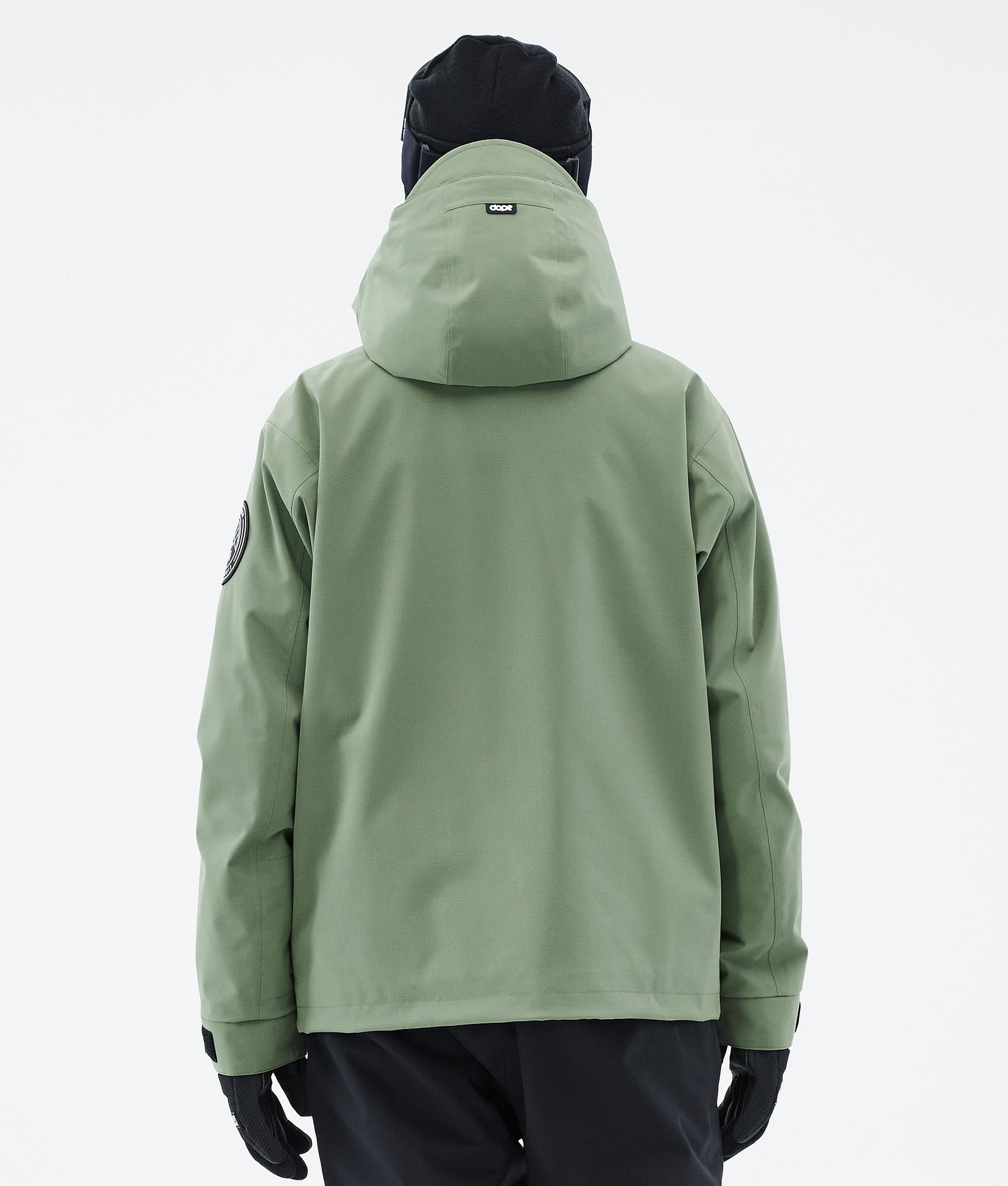 Dope Blizzard W Full Zip Skijakke Dame Moss Green, Bilde 6 av 9