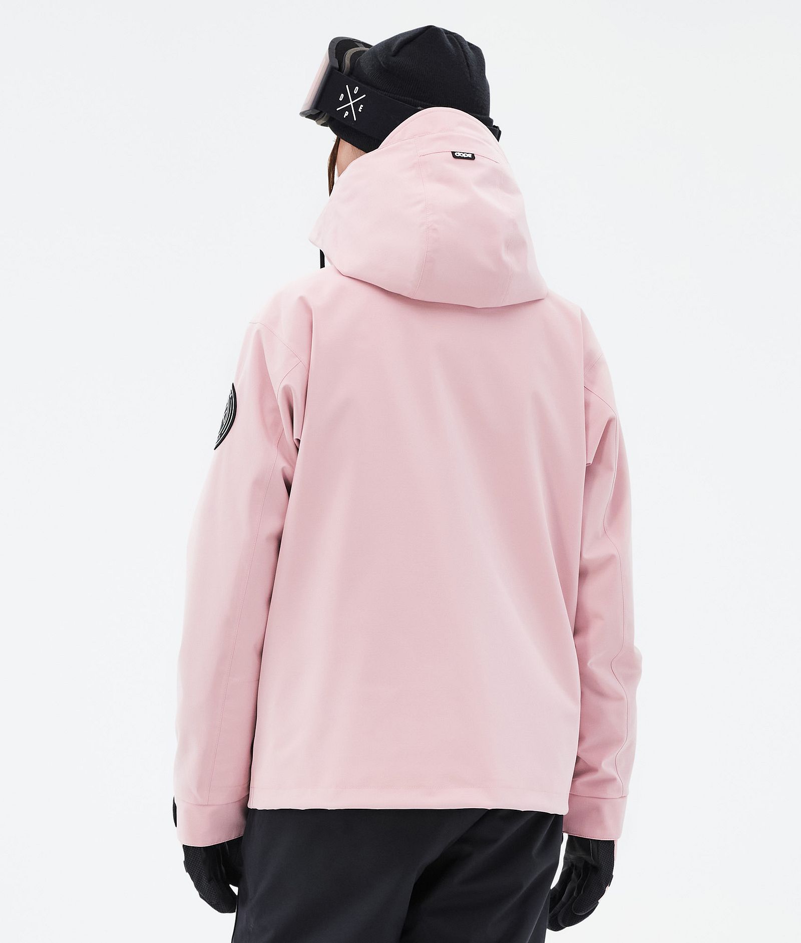 Dope Blizzard W Full Zip Snowboardjakke Dame Soft Pink, Bilde 6 av 9