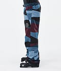 Dope Blizzard Skibukse Herre Shards Burgundy Blue, Bilde 3 av 5