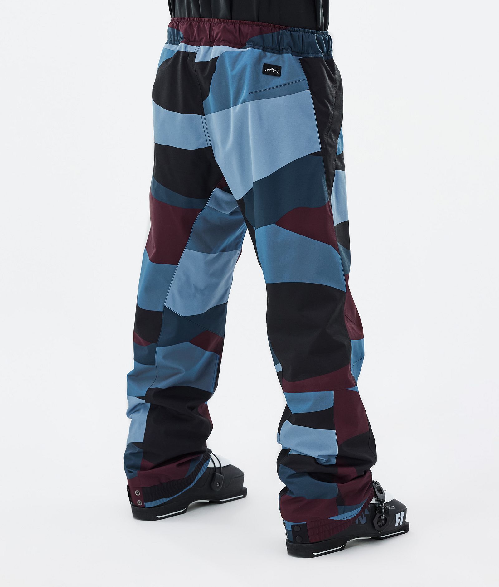 Dope Blizzard Skibukse Herre Shards Burgundy Blue, Bilde 4 av 5