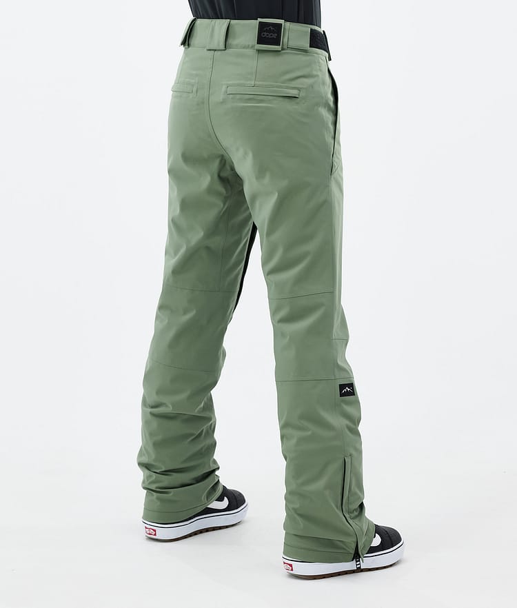 Dope Con W Snowboardbukse Dame Moss Green, Bilde 4 av 6