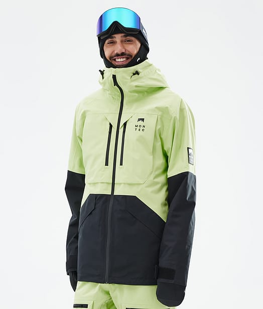 Montec Arch Snowboardjakke Herre Faded Neon/Black