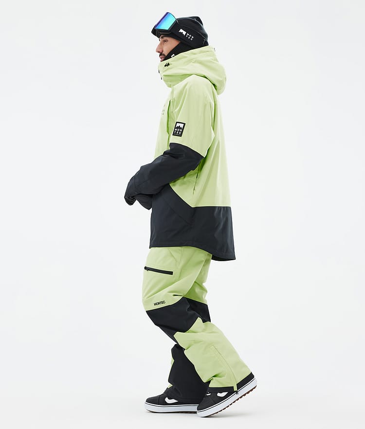 Montec Arch Snowboardjakke Herre Faded Neon/Black, Bilde 4 av 10