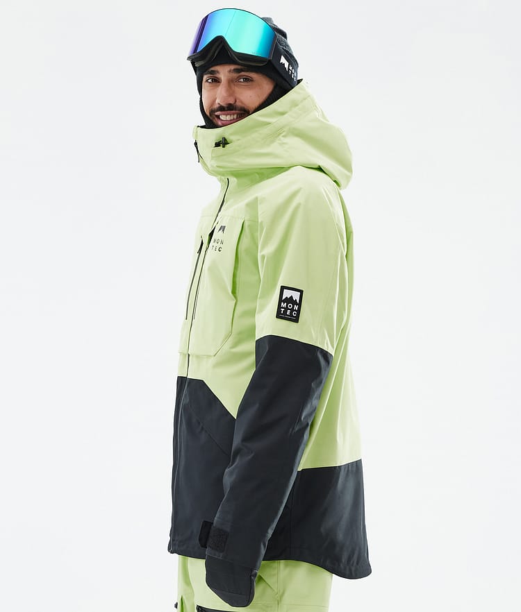 Montec Arch Snowboardjakke Herre Faded Neon/Black, Bilde 6 av 10