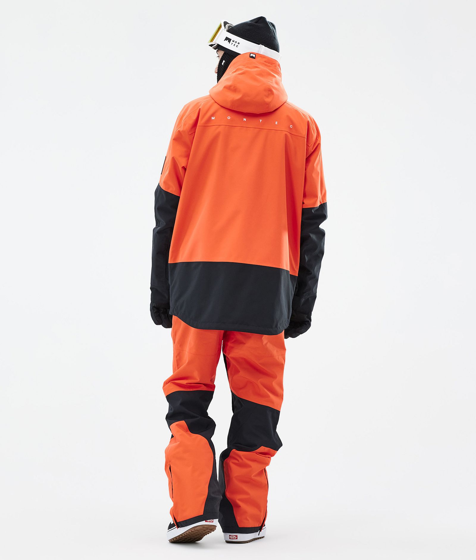 Montec Arch Snowboardjakke Herre Orange/Black, Bilde 5 av 10