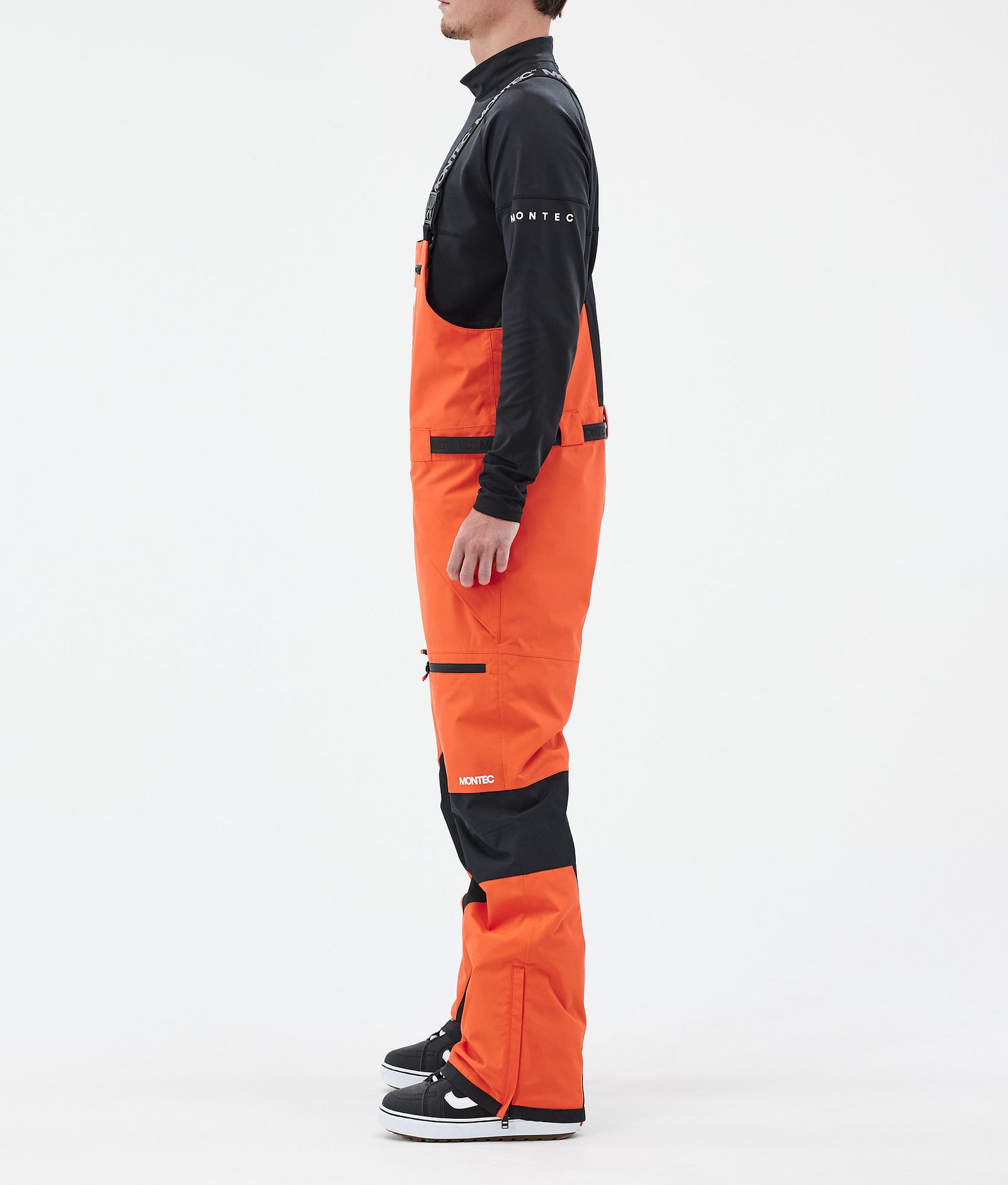 Montec Arch Snowboardbukse Herre Orange/Black, Bilde 3 av 7