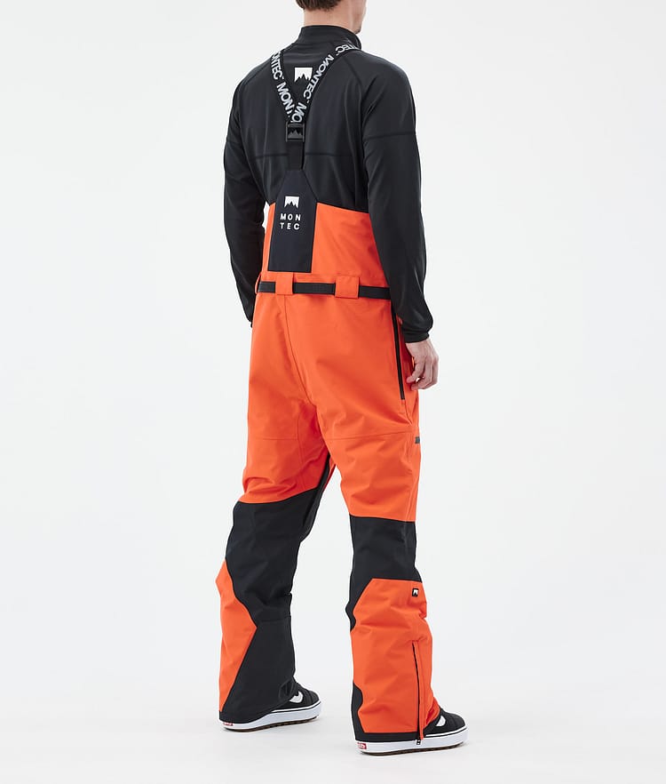 Montec Arch Snowboardbukse Herre Orange/Black, Bilde 4 av 7