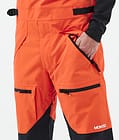 Montec Arch Snowboardbukse Herre Orange/Black, Bilde 6 av 7