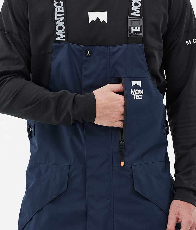 Montec Fawk Snowboardbukse Herre Dark Blue/Black, Bilde 6 av 7