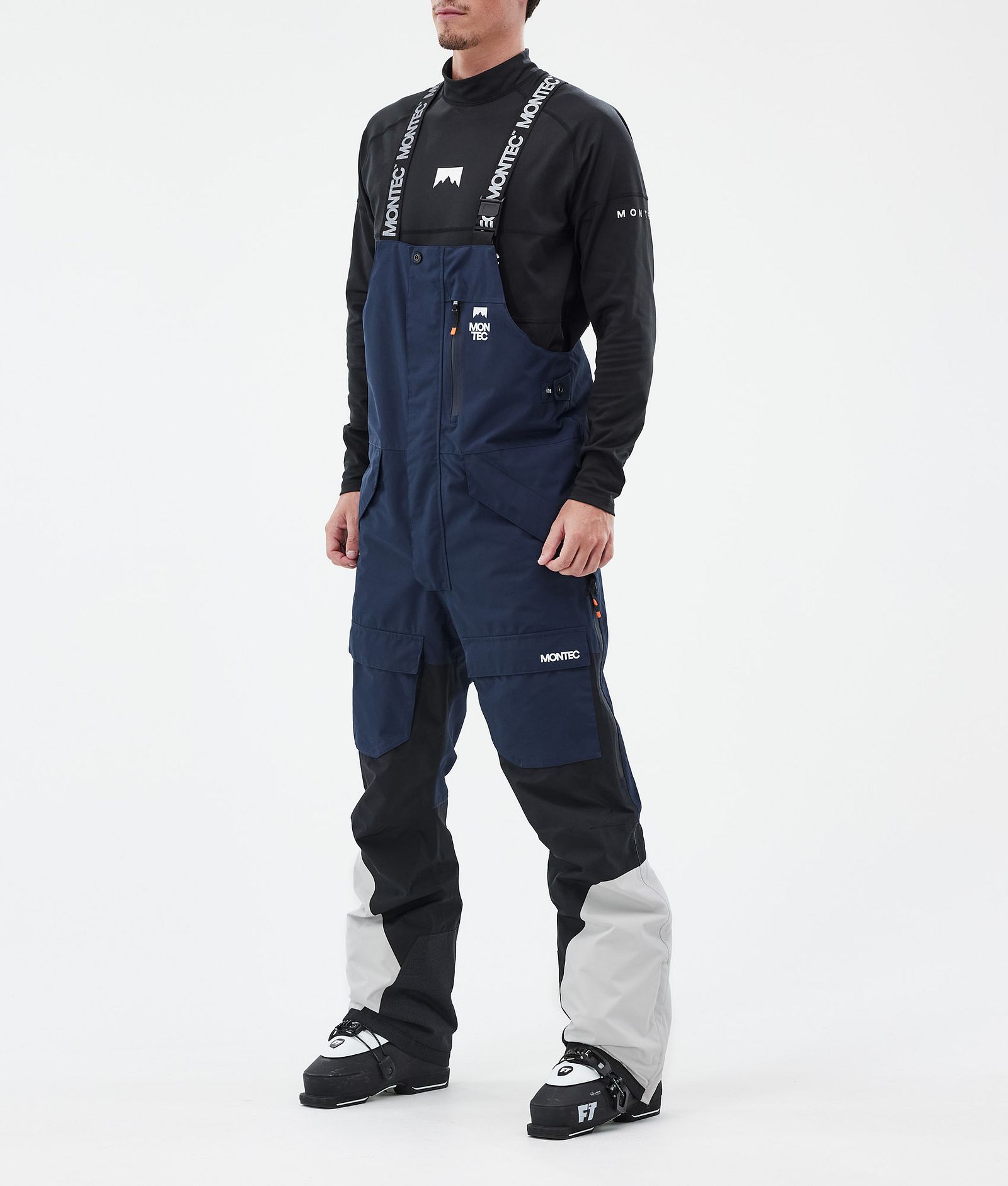 Montec Fawk Skibukse Herre Dark Blue/Black/Light Grey, Bilde 1 av 7