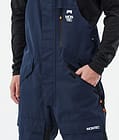 Montec Fawk Skibukse Herre Dark Blue/Black/Orange, Bilde 5 av 7