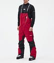 Montec Fawk Skibukse Herre Deep Red/Black