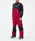 Montec Fawk Snowboardbukse Herre Deep Red/Black, Bilde 1 av 7