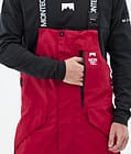 Montec Fawk Snowboardbukse Herre Deep Red/Black, Bilde 6 av 7