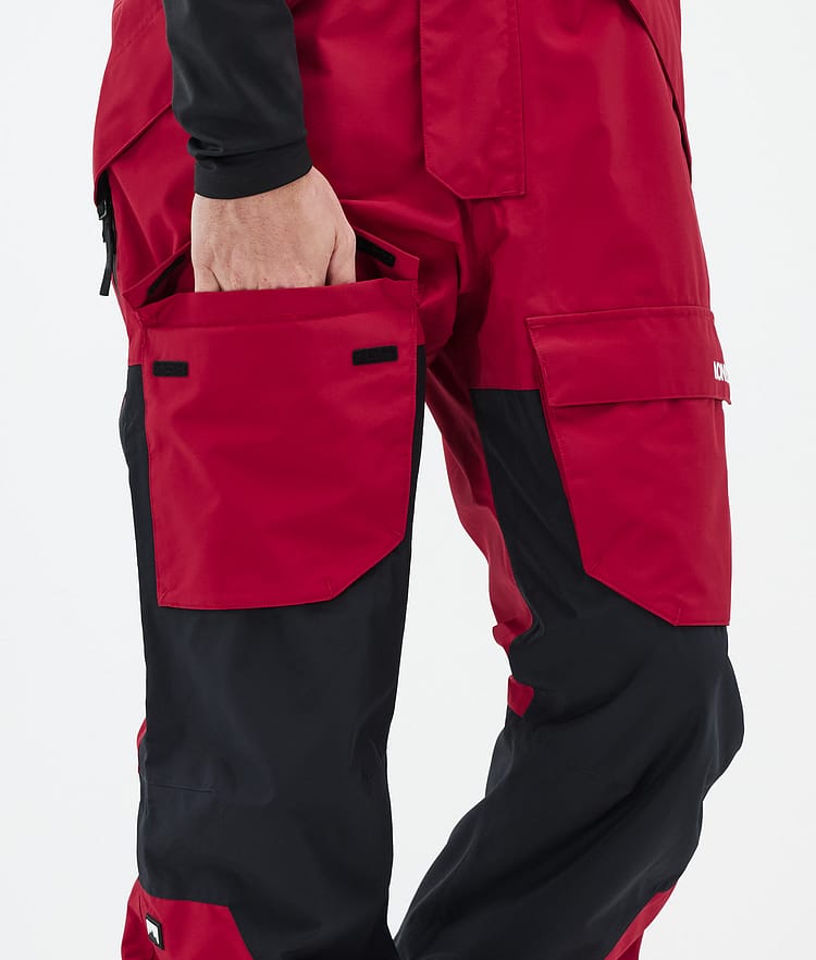 Montec Fawk Skibukse Herre Deep Red/Black, Bilde 7 av 7