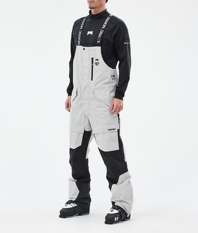 Montec Fawk Skibukse Herre Light Grey/Black, Bilde 1 av 7