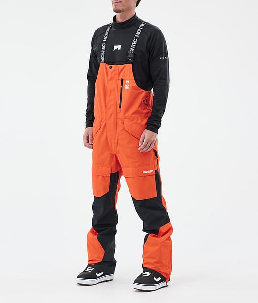 Montec Fawk Snowboardbukse Herre Orange/Black