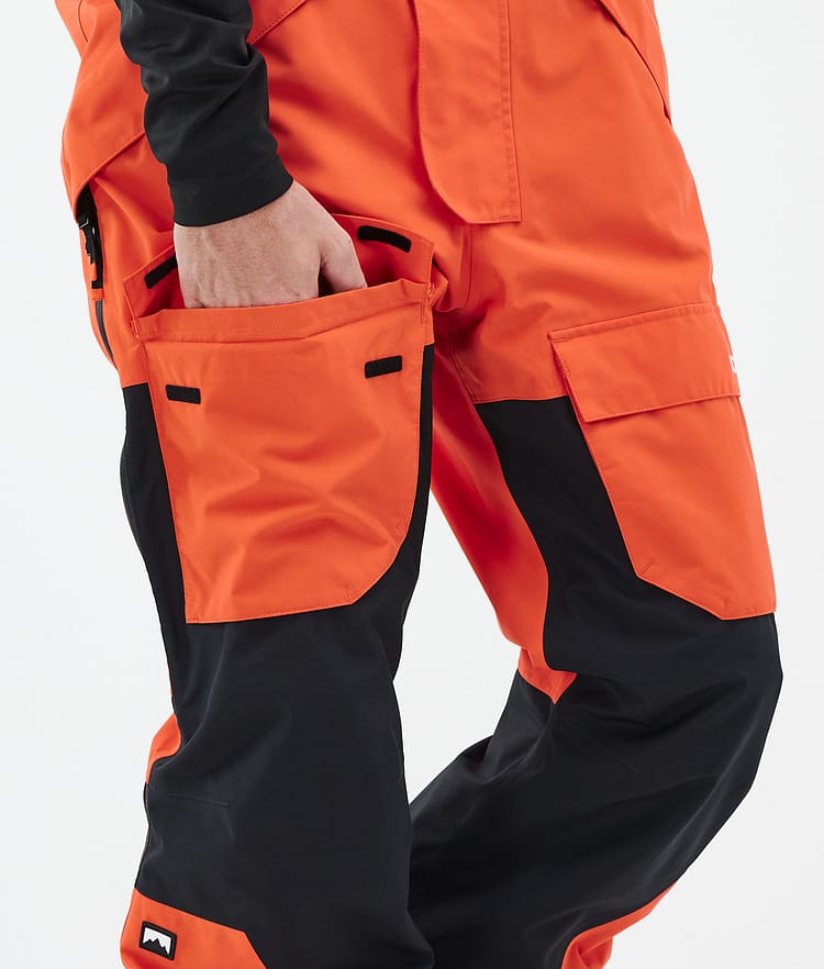 Montec Fawk Snowboardbukse Herre Orange/Black, Bilde 7 av 7