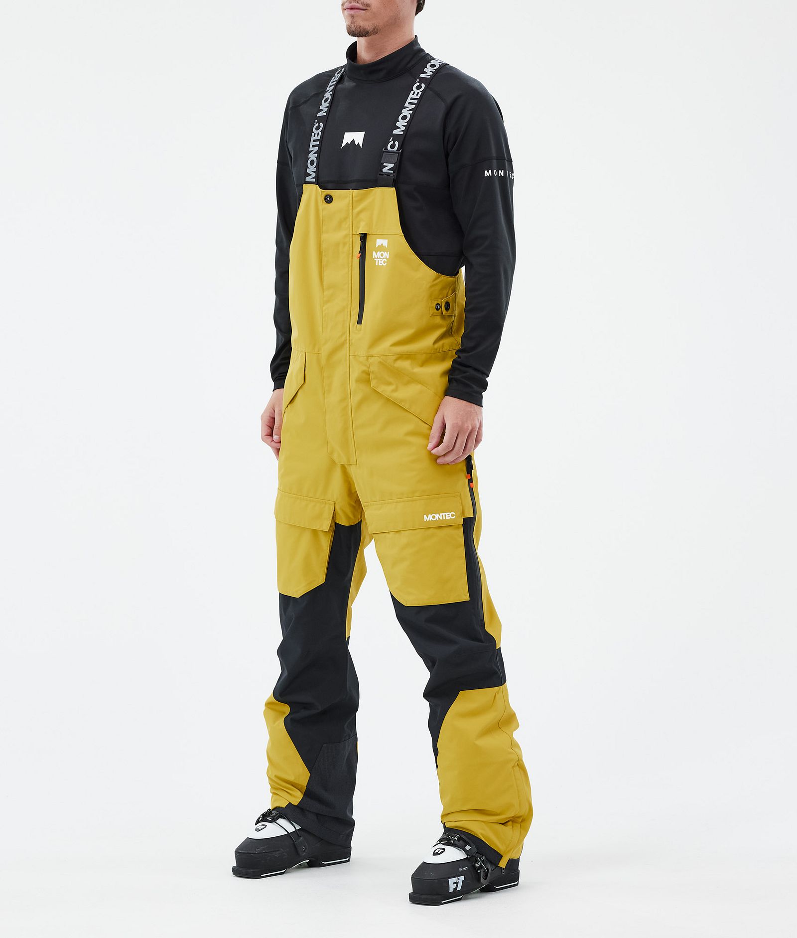 Montec Fawk Skibukse Herre Yellow/Black, Bilde 1 av 7