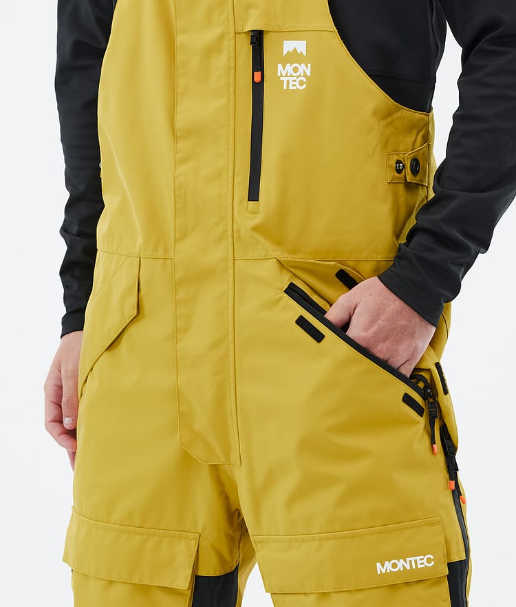 Montec Fawk Skibukse Herre Yellow/Black, Bilde 5 av 7