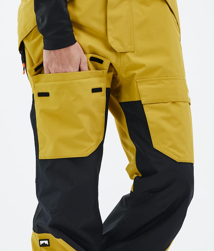 Montec Fawk Skibukse Herre Yellow/Black, Bilde 7 av 7