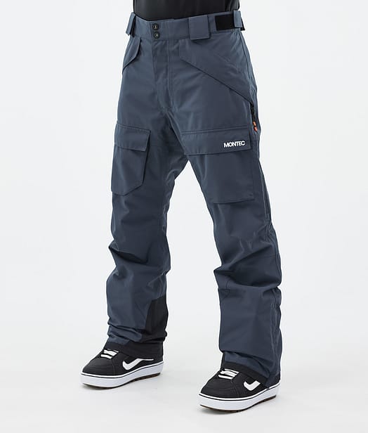 Montec Kirin Snowboardbukse Herre Metal Blue