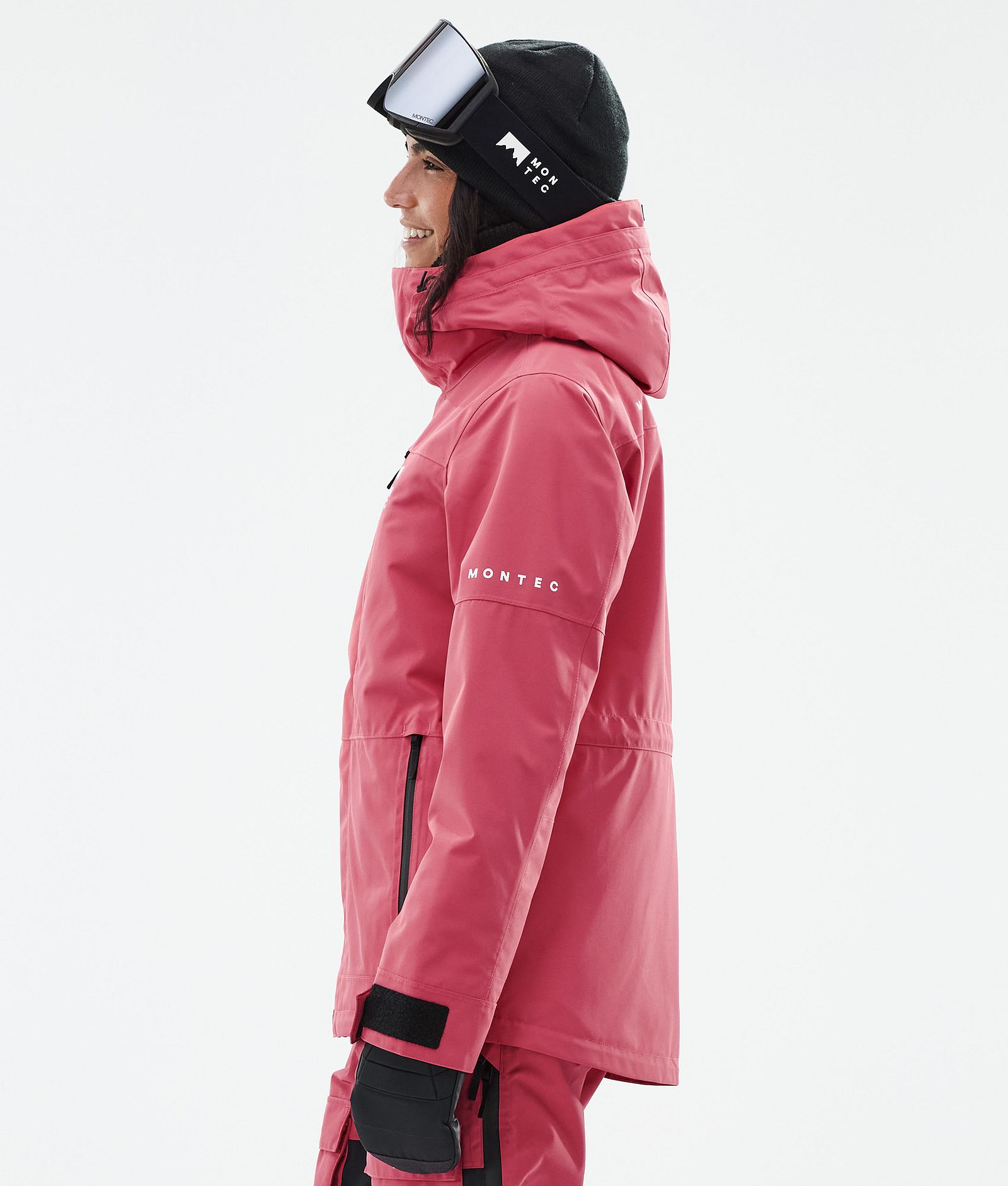 Montec Fawk W Snowboardjakke Dame Light Red, Bilde 6 av 10