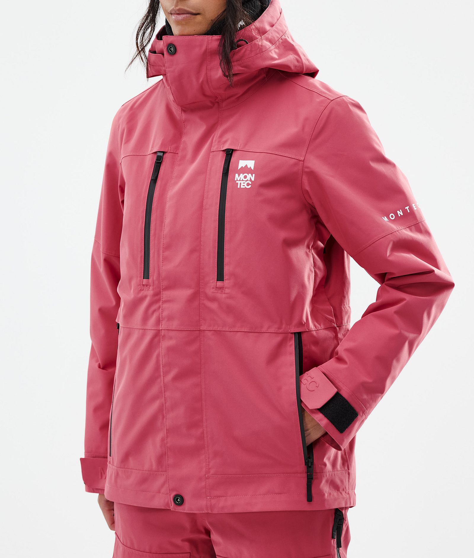 Montec Fawk W Snowboardjakke Dame Light Red, Bilde 8 av 10