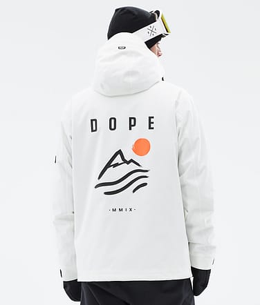 Dope Blizzard Snowboardjakke Herre Corduroy Whitish