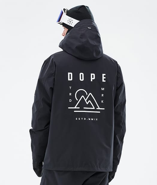 Dope Blizzard Snowboardjakke Herre Black