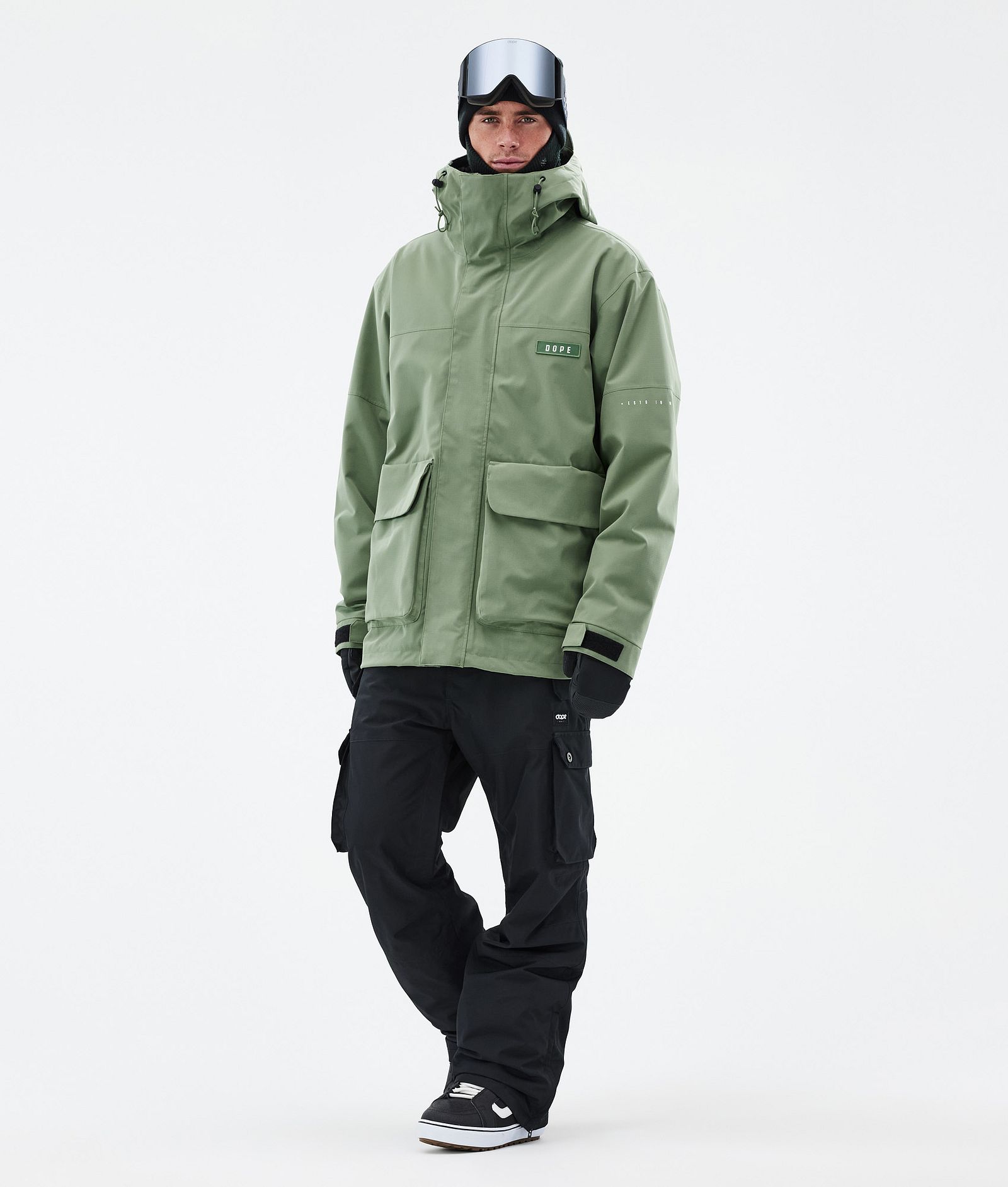 Dope Acme Snowboardjakke Herre Moss Green, Bilde 2 av 9