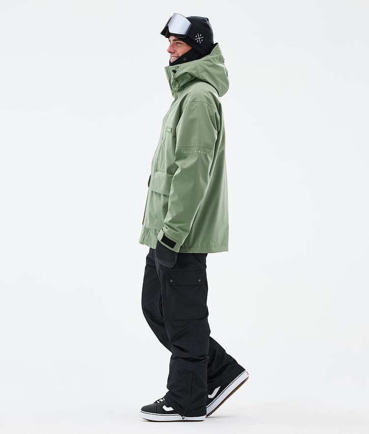 Dope Acme Snowboardjakke Herre Moss Green, Bilde 3 av 9