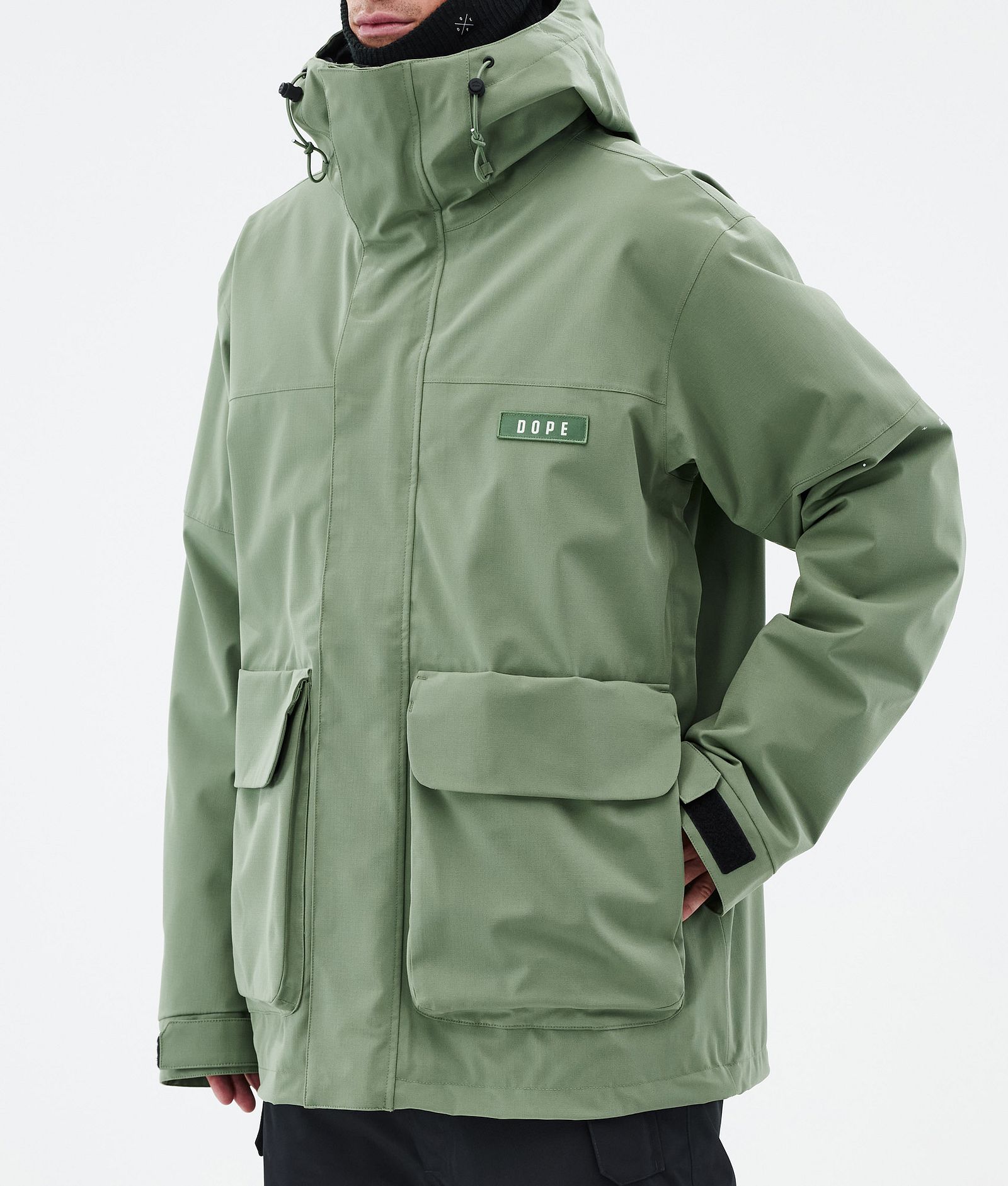 Dope Acme Snowboardjakke Herre Moss Green, Bilde 7 av 9