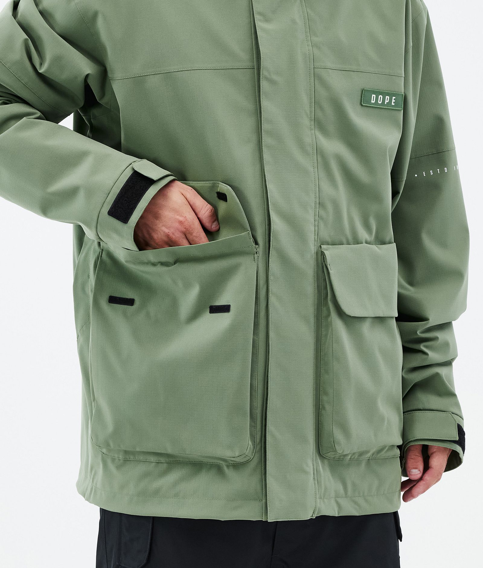 Dope Acme Skijakke Herre Moss Green, Bilde 8 av 9